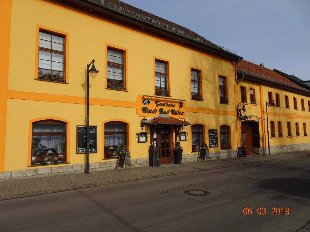 Gasthaus Stadt Bad Sulza Esterno foto